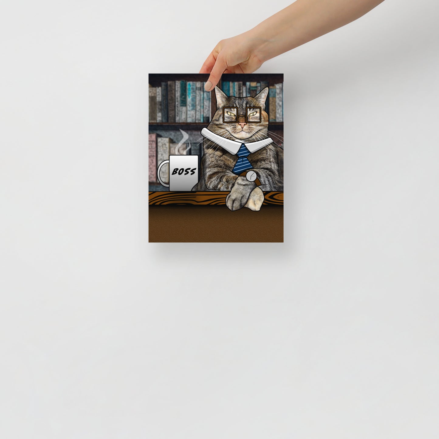 Boss Cat Poster