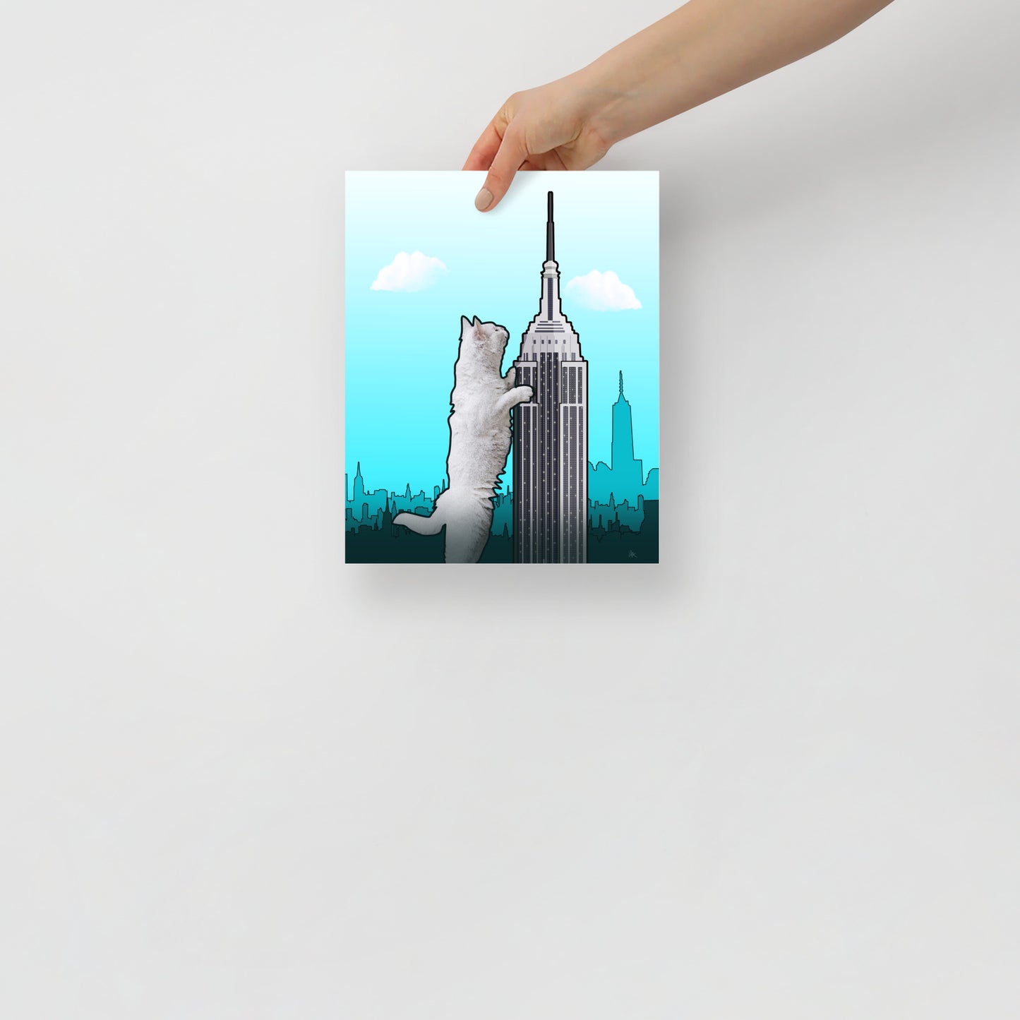 City Catzilla Poster